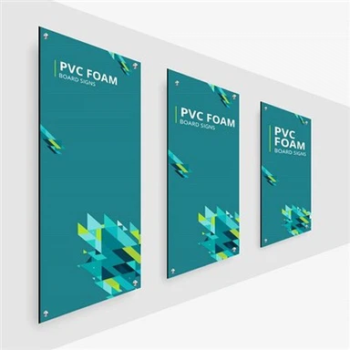 Impressão de cartaz de placa de espuma de PVC