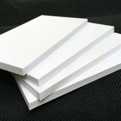 Folha de espuma de PVC com crosta branca para decoração