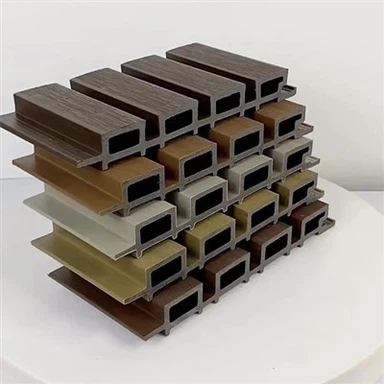 Painel de parede de plástico de madeira