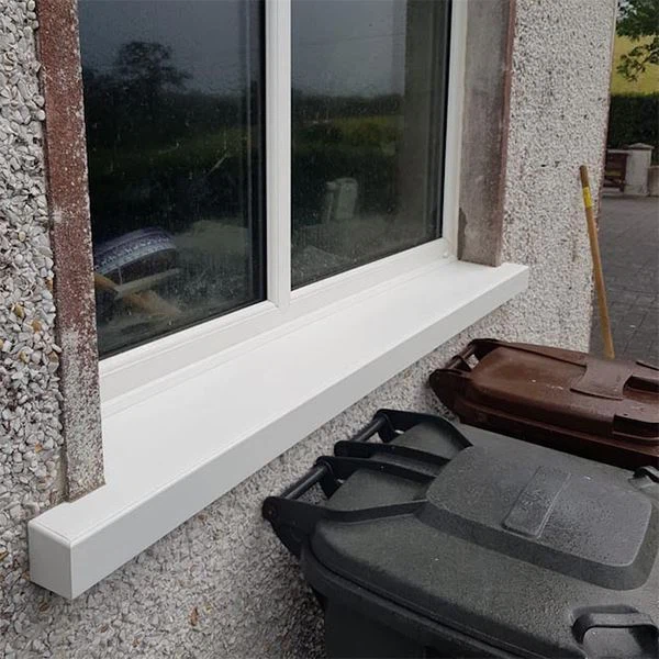 White PVC Sill And Drip Moulding