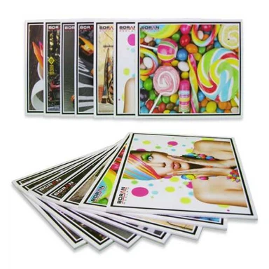 Placa de espuma de PVC de crosta branca com impressão UV