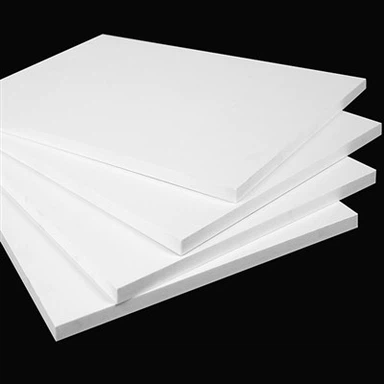Folha de espuma de PVC branca